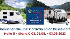 CARAVAN SALON - wir sind dabei!